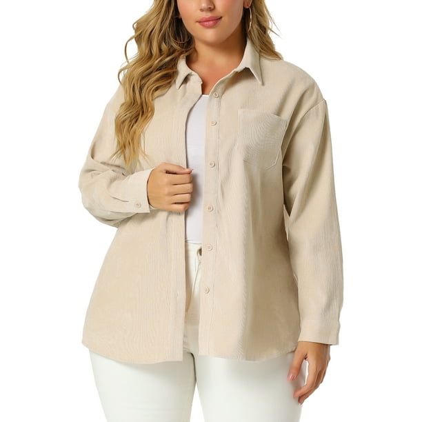 KaWaYi Mens Lapel Pocket Plus-Size Button Long-Sleeve Trim-Fit Tops Shirt 